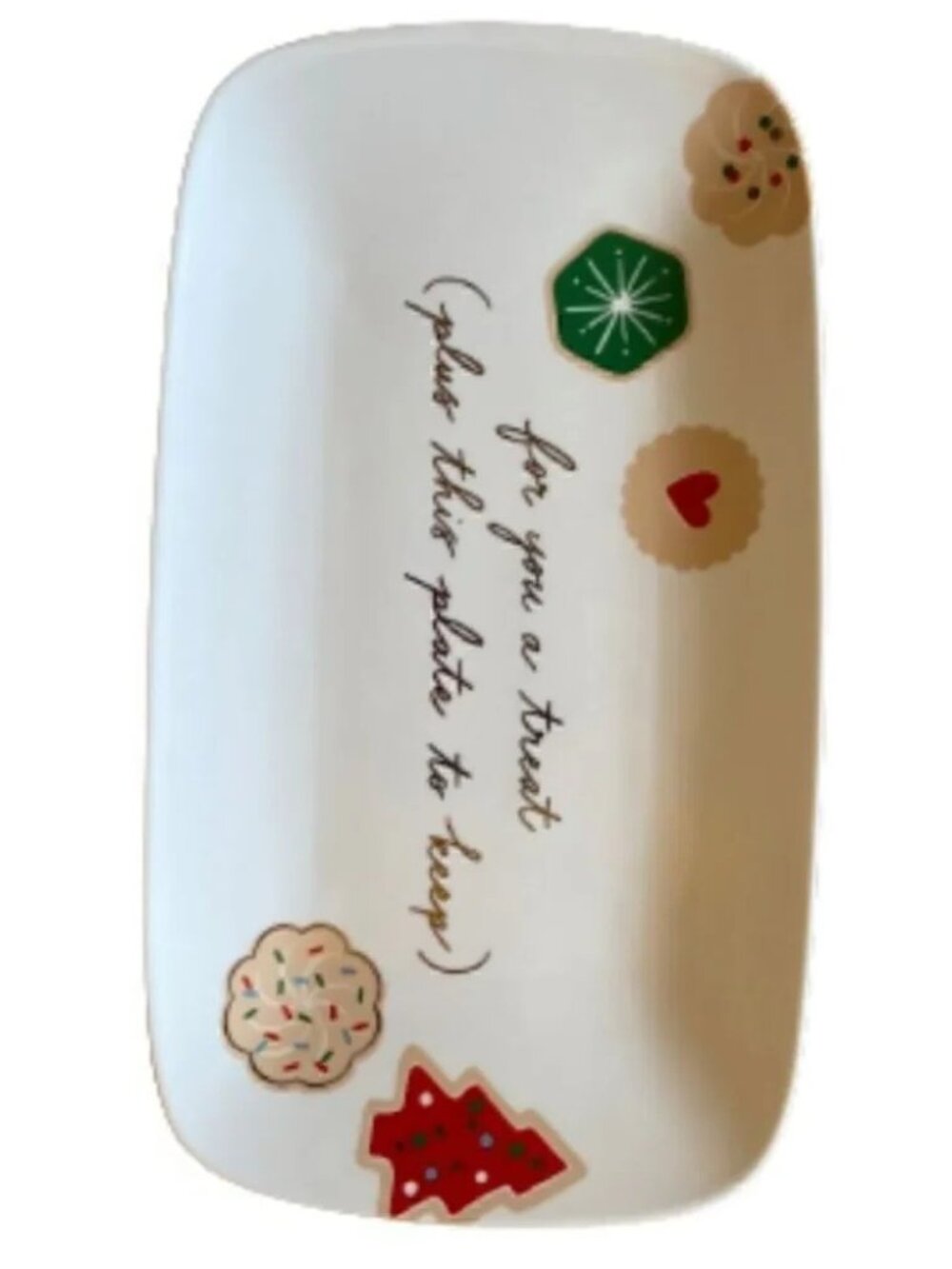 KATE SPADE New York Cookie Time Giving Plate